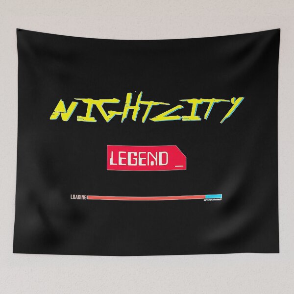 Item preview, Cyberpunk - Nightcity Legend  designed and sold by ombstoneoo.