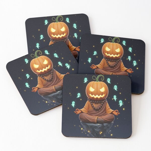 Item preview, Jack O'Lantern doing Meditation designed and sold by dewaaliverse.