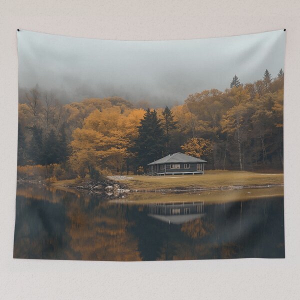 Item preview, Fall Lake Cabin  designed and sold by ReelRide Creations.