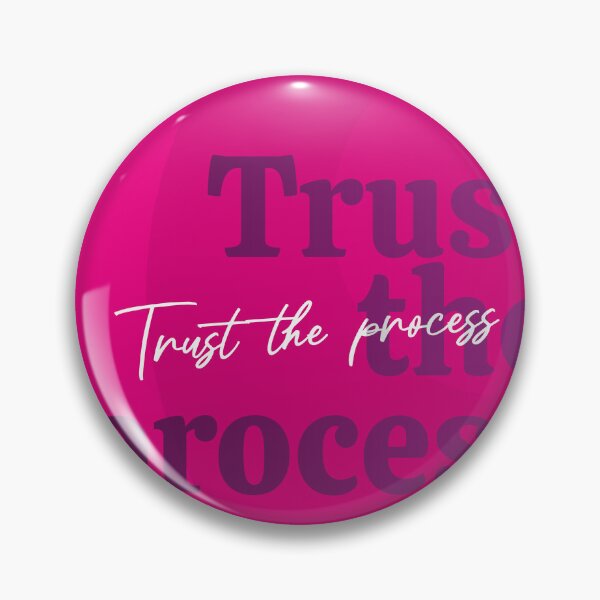 Item preview, Trust the process - motivational design designed and sold by TackartStudio.