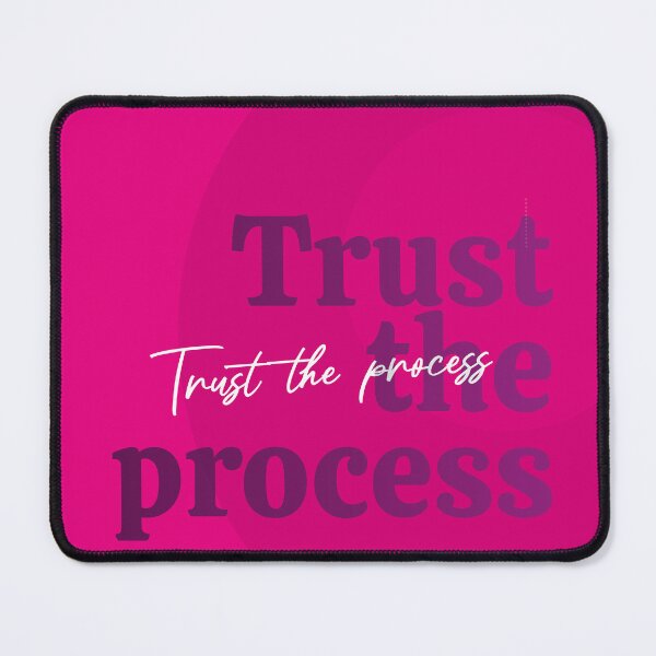 Item preview, Trust the process - motivational design designed and sold by TackartStudio.