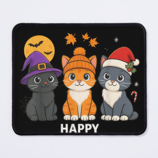 Item preview, Happy Hallothanksmas Raccoon Halloween Christmas Thanksgiving designed and sold by vespira-motion.