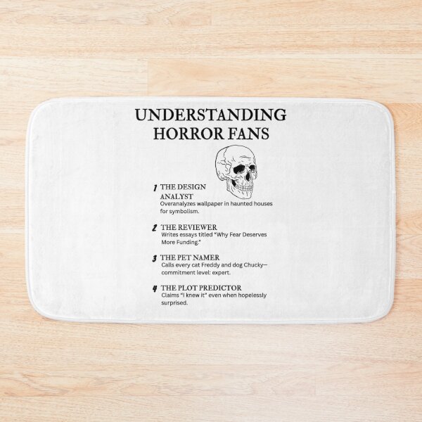 Item preview, Understanding Horror Fans – The Scary Movie Addict Collection designed and sold by PsyFlow35.