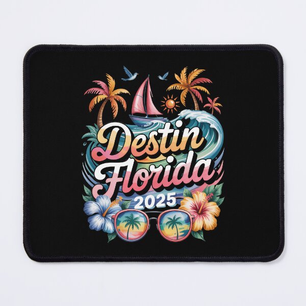 Item preview, Destin Florida 2025 Tie Dye Vacation Souvenir Matching Group designed and sold by Moon-Ape.