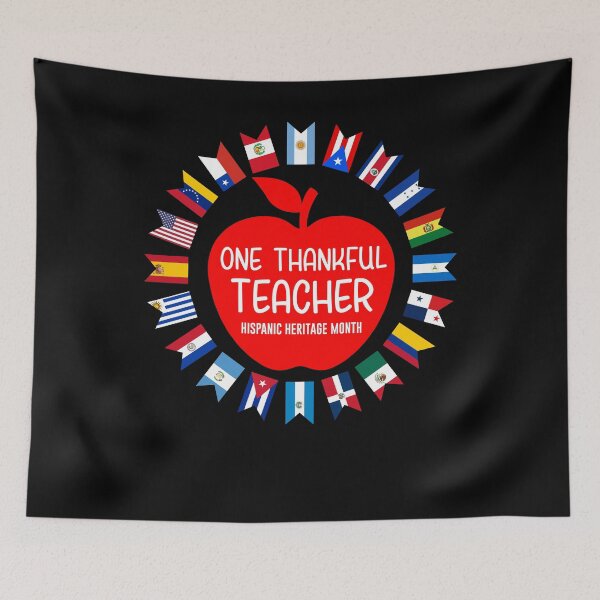 Item preview, Teacher National Hispanic American Heritage Month designed and sold by NUMAcreations.