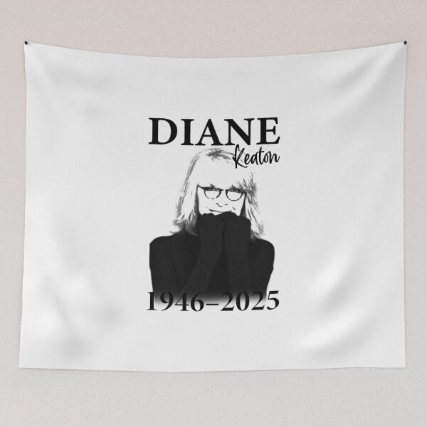 Item preview, Diane Keaton Tribute 1945-2025 designed and sold by JaquelinDach.