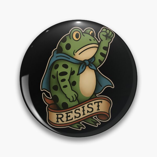 Item preview, Frogs Against Fascism  designed and sold by ninthstreet.