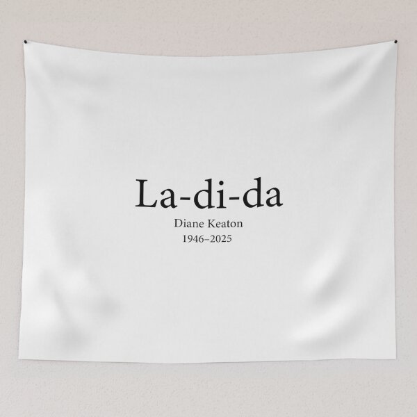 Item preview, La-di-da Diane Keaton 1946–2025 designed and sold by JaquelinDach.