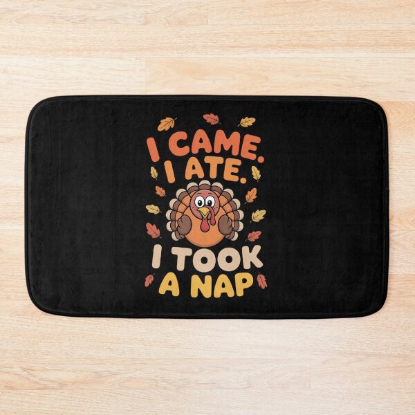 Item preview, I Came I Ate I Took A Nap Turkey Day Funny Thanksgiving Food designed and sold by JonBarnes22.