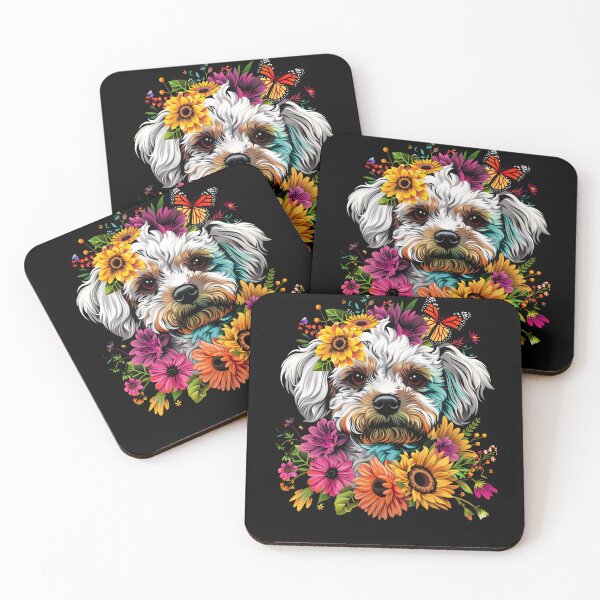 Item preview, Funny Cavachon Flowers Floral Colorful Mom Dad Kids designed and sold by rafaeltto.