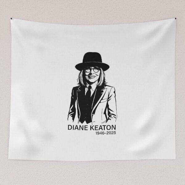 Item preview, Rip Diane Keaton 1946-2025 designed and sold by JaquelinDach.