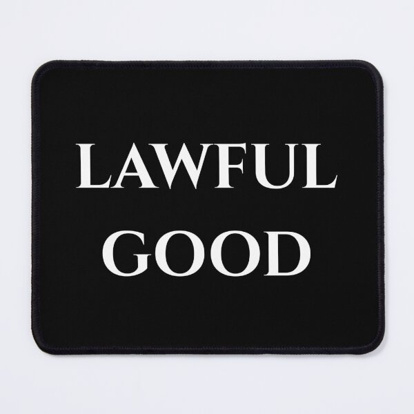 Item preview, Lawful Good - White Text designed and sold by phsco.