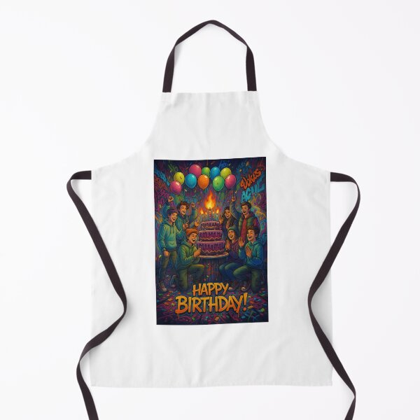 Item preview, Graffiti birthday. designed and sold by MyHappyArtShop.