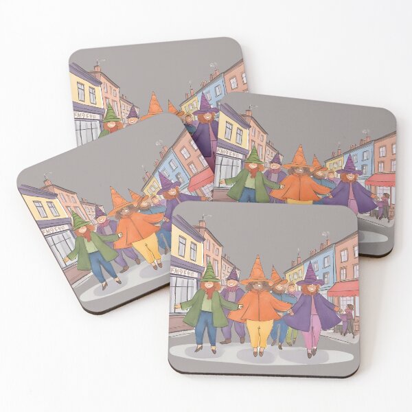 Item preview, “Witches Take the City!” designed and sold by nighttime1990.