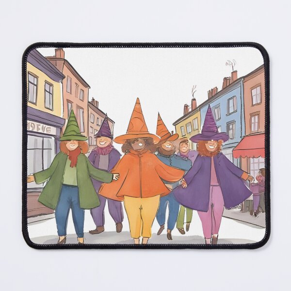 Item preview, “Witches Take the City!” designed and sold by nighttime1990.