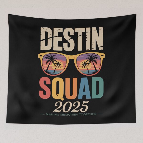 Item preview, Destin Florida Vacation Squad 2025 Matching Group Family designed and sold by Moon-Ape.