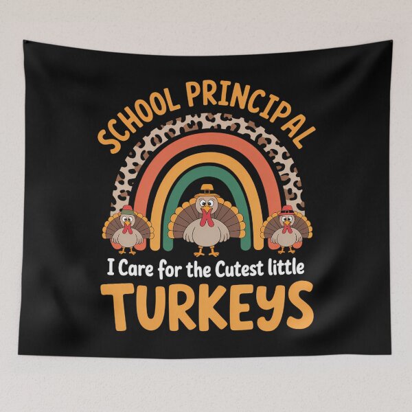 Item preview, I Care For The Cutest Turkeys Thanksgiving School Principal designed and sold by JulienAureo.