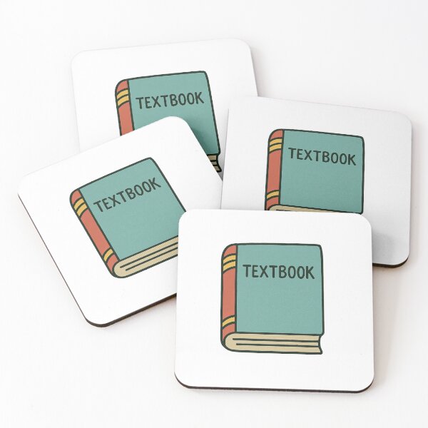Item preview, Textbook illustration with teal cover and red spine, isolated on transparent, AI generated designed and sold by dvoevnore.