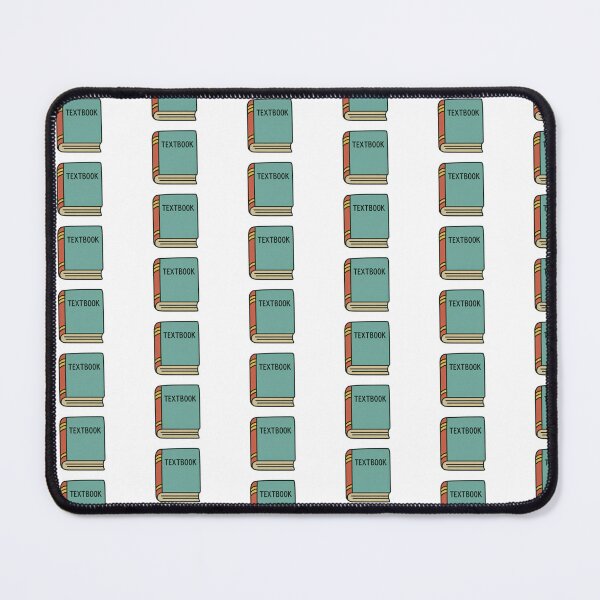 Item preview, Textbook illustration with teal cover and red spine, isolated on transparent, AI generated designed and sold by dvoevnore.