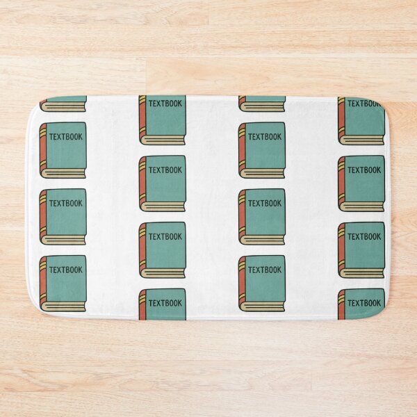 Item preview, Textbook illustration with teal cover and red spine, isolated on transparent, AI generated designed and sold by dvoevnore.