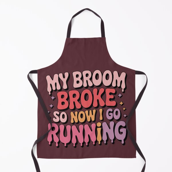 Item preview, my broom broke so now i go running designed and sold by jkrphoto.