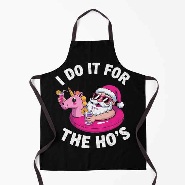 Item preview, I Do It For The Hos Funny Summer Santa Christmas In July designed and sold by JulienAureo.