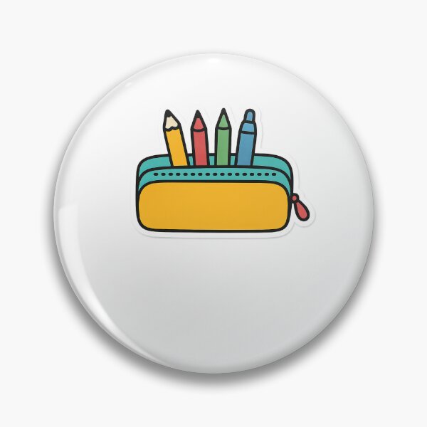 Item preview, School supplies illustration with pencil case and stationery, isolated on transparent, AI generated designed and sold by dvoevnore.