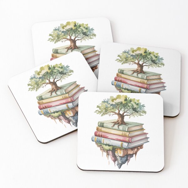 Item preview, Floating Books and Tree designed and sold by jkrphoto.