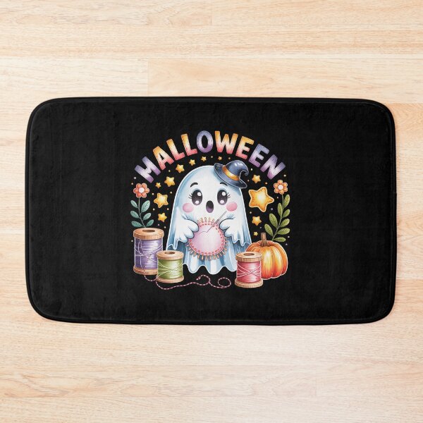 Item preview, Ghost Sewing Halloween Charm designed and sold by jkrphoto.