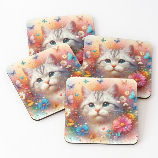 Item preview, Pastel American Wirehair Cat designed and sold by Cuddle critters.