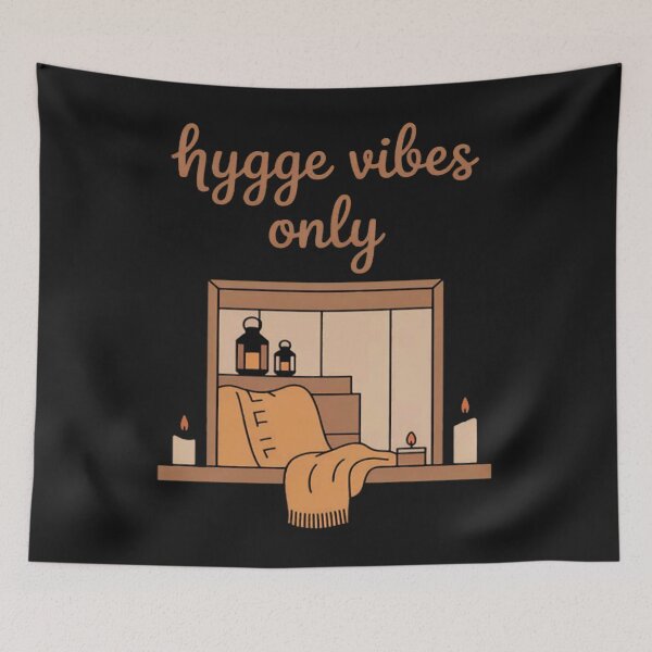 Item preview, Hygge Vibes Only Cottagecore Forest Nature designed and sold by CraftyCuttable.