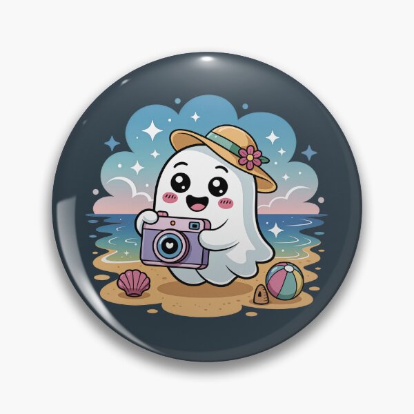 Item preview, Kawaii Ghost Photographer designed and sold by jkrphoto.