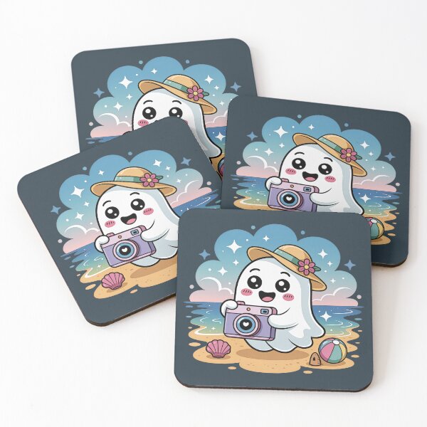 Item preview, Kawaii Ghost Photographer designed and sold by jkrphoto.