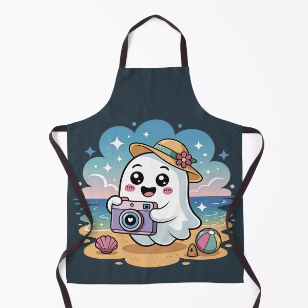 Item preview, Kawaii Ghost Photographer designed and sold by jkrphoto.