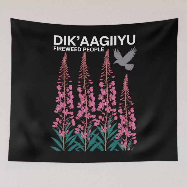 Item preview, Dik’aagiyu Fireweed People Ahtna Clan Alaska Native Athabaskan designed and sold by Moon-Ape.