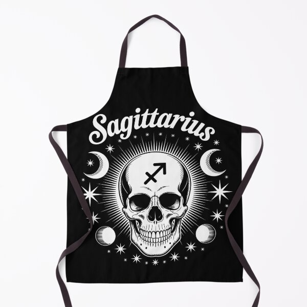 Item preview, sagittarius Skull with Celestial Elements designed and sold by jkrphoto.