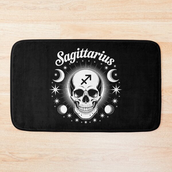 Item preview, sagittarius Skull with Celestial Elements designed and sold by jkrphoto.