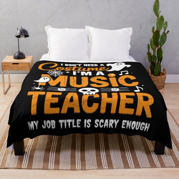 Item preview, I Don't Need A Costume I'm A Music Teacher Halloween designed and sold by JulienAureo.