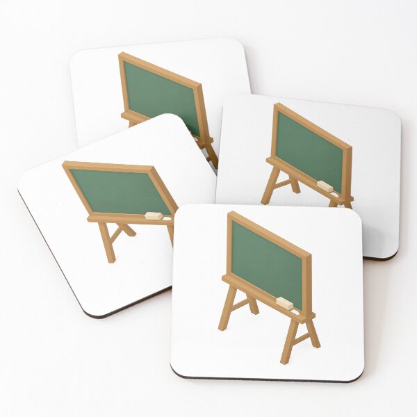 Item preview, Back to school green chalkboard on wooden stand isolated on transparent, AI generated designed and sold by dvoevnore.