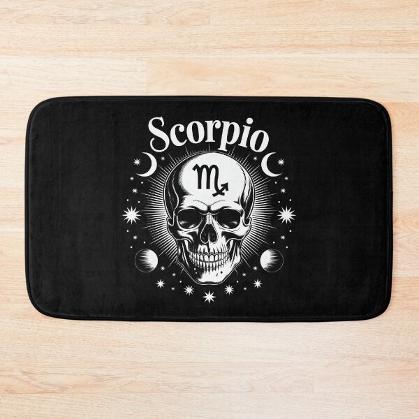Item preview, Scorpio Skull with Celestial Elements designed and sold by jkrphoto.