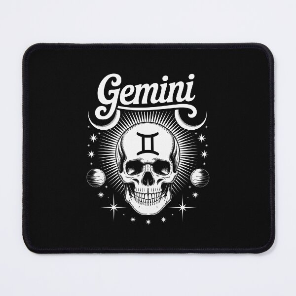 Item preview, Gemini Skull with Celestial Elements designed and sold by jkrphoto.