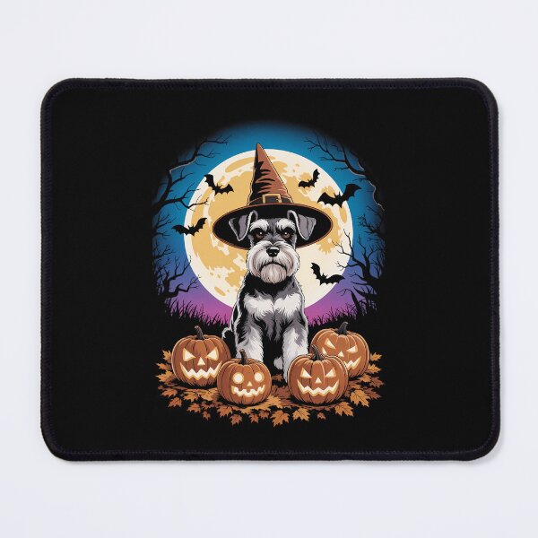Item preview, Dog Halloween Schnauzer Jack O Lantern Pumpkin designed and sold by Moon-Ape.