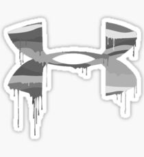 melted armour Sticker