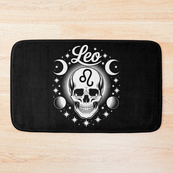 Item preview, Leo Skull with Celestial Elements designed and sold by jkrphoto.