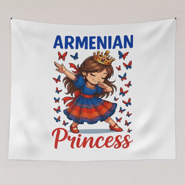 Item preview, Armenian Princess Dabbing Girl Cultural Dress Souvenir Kids designed and sold by NUMAcreations.