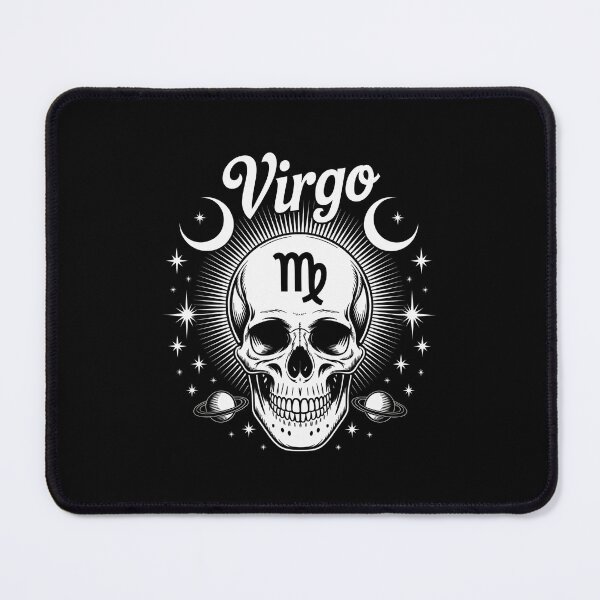 Item preview, Virgo Skull with Celestial Elements designed and sold by jkrphoto.