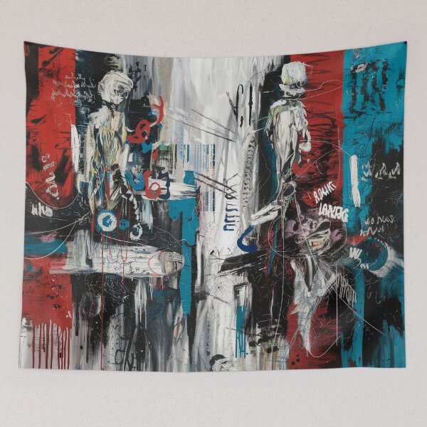 Item preview, Urban Abstract Wall Art – Grunge Industrial Canvas Print designed and sold by jazzyfunky.