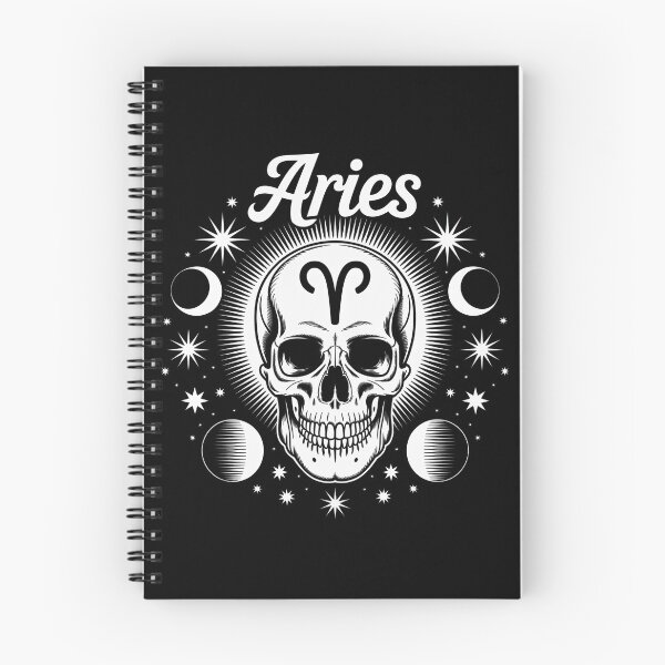 Item preview, Aries Skull with Celestial Elements designed and sold by jkrphoto.
