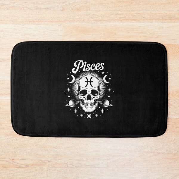 Item preview, Pisces Skull with Celestial Elements designed and sold by jkrphoto.