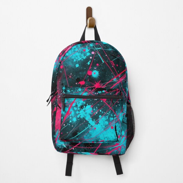 Item preview, Neon Chaos – Abstract Paint Splash Art designed and sold by Ruhrpott-Design.